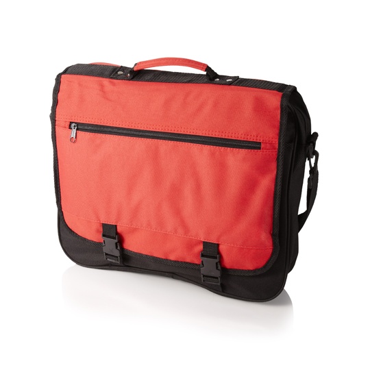 Torba Konferencyjna Messenger Poliester NT335N - Red & Black