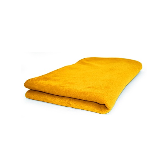 Koc Piknikowy Polarowy z Paskiem NT507 - Yellow