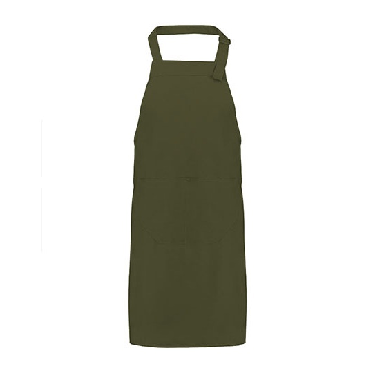 Fartuch z kieszenią na regulowanym pasku NT5220 - Olive Green