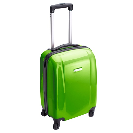 Walizka Podrozna Na Kolkach 38L NT5392 - Light Green