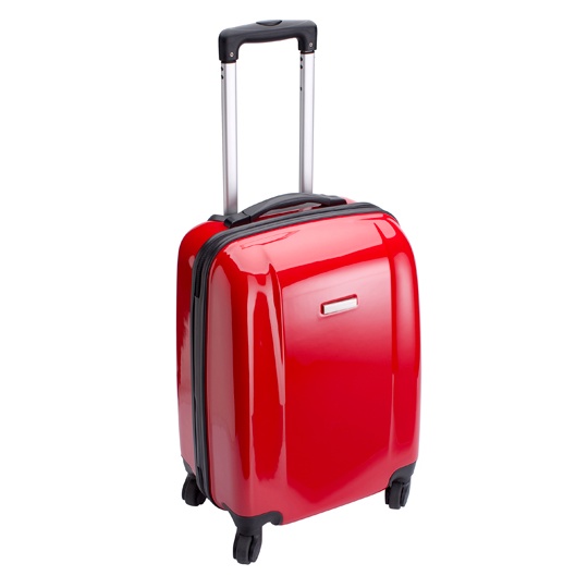 Walizka Podrozna Na Kolkach 38L NT5392 - Red