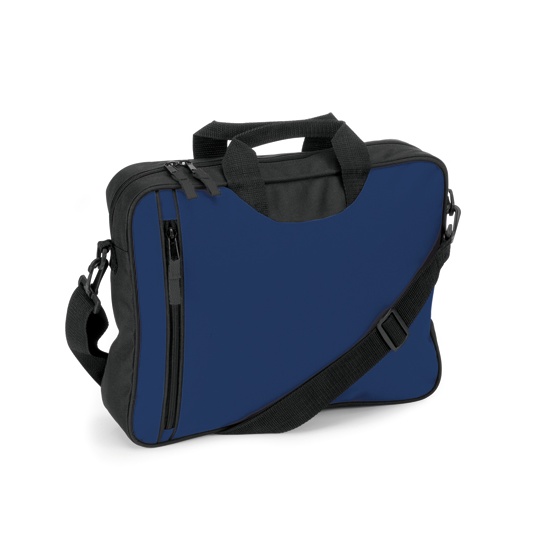 Torba na dokumenty z odpinanym paskiem NT6157 - Blue & Black