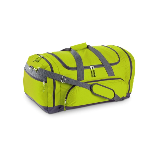 Torba sportowo-podróżna 95L z kieszeniami NT6431 - Lime Green