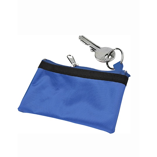 Portfel na klucze z zamkiem NT9124 - Cobalt Blue