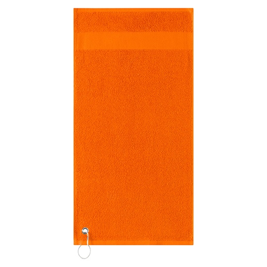 Recznik Golfowy Bawelniany z Klipsem NT9165 - Orange