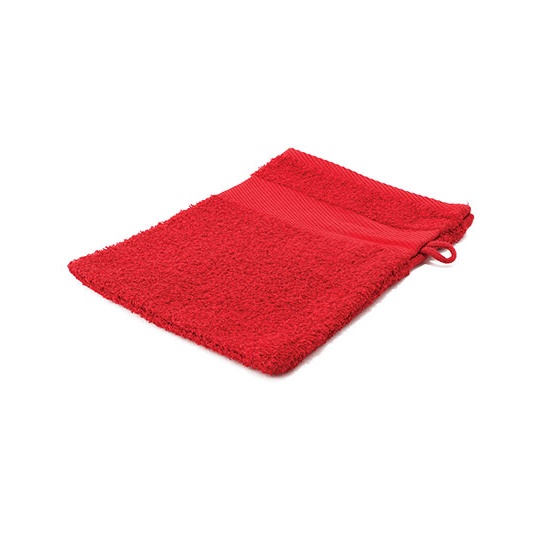 Rekawica Kapielowa Bawelna Ring-Spun NT9170 - Red