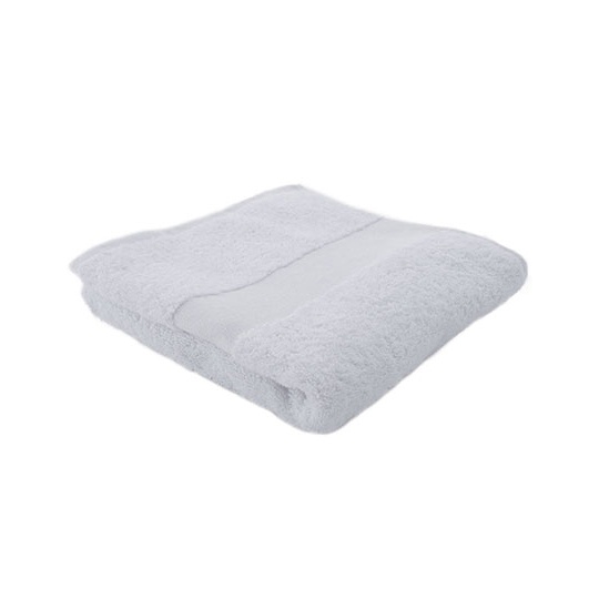 Recznik Bawelniany Premium z Bordiura 6 cm NT9520 - White