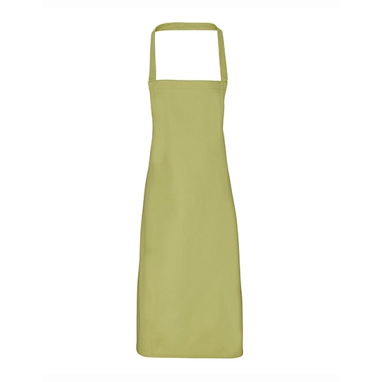 Fartuch Dlugi Bawelniany Organiczny PW102 - Lime (ca. Pantone 382C)