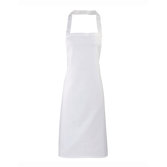 Fartuch Dlugi Bawelniany Organiczny PW102 - White