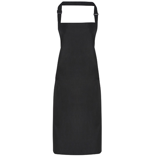 Fartuch Dlugi Wodoodporny PW115 - Black (ca. Pantone Black C)