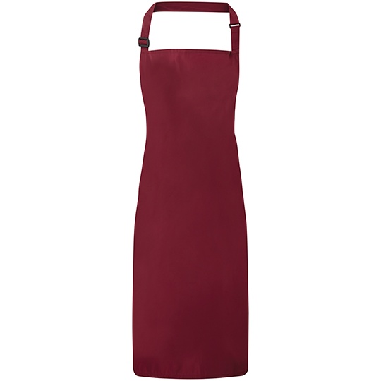 Fartuch Długi Wodoodporny PW115 - Burgundy