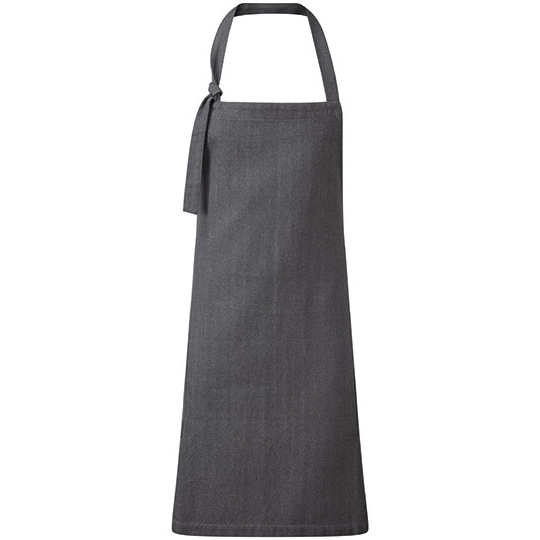 Fartuch Z Kieszeniami Denim PW122 - Grey Denim (ca. Pantone Cool Gray 10C)