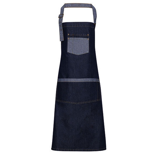Fartuch Jeansowy Denim PW127 - Indigo Denim (ca. Pantone 2767C)