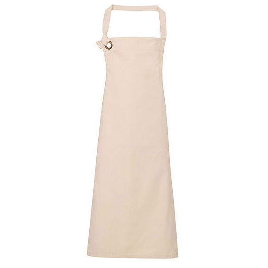 Fartuch Pełny Bawełniany Canvas PW130 - Natural