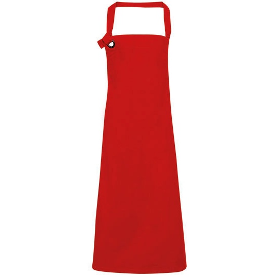 Fartuch Pelny Bawelniany Canvas PW130 - Red