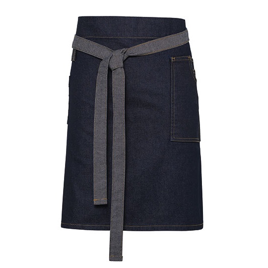 Fartuch Denimowy Bawelniany PW135 - Indigo Denim (ca. Pantone 2767C)