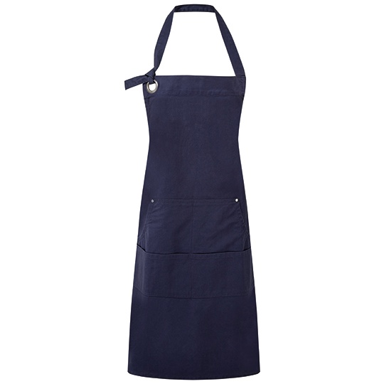 Fartuch Bawelniany Wytrzymaly PW137 - Navy (ca. Pantone 533C)