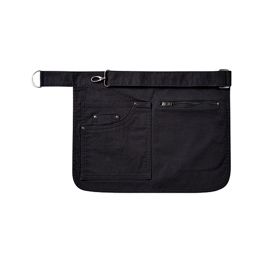 Fartuch Biodrowy Bawelniany PW138 - Black (ca. Pantone Black C)
