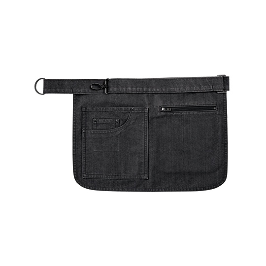 Fartuch Biodrowy Bawełniany PW138 - Black Denim (ca. Pantone 426C)