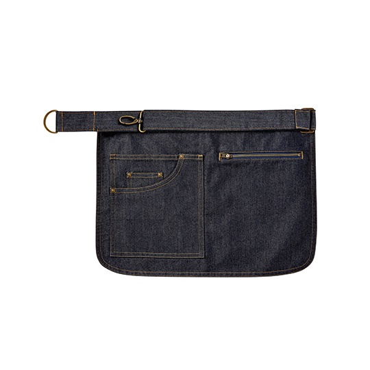 Fartuch Biodrowy Bawelniany PW138 - Indigo Denim (ca. Pantone 2380C)