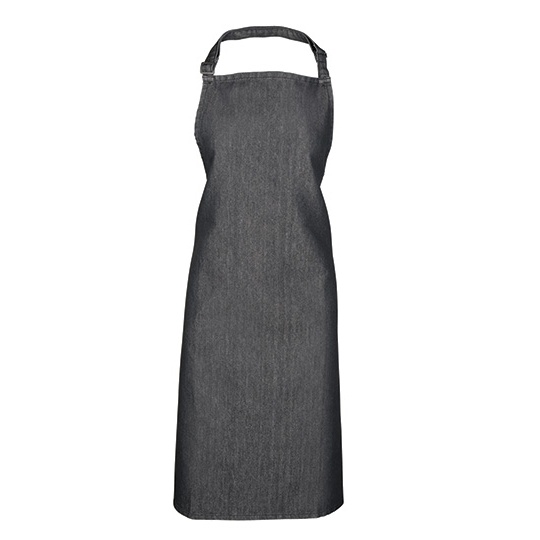 Fartuch Klasyczny Poliester Bawelna Latwa Pielegnacja PW150 - Black Denim (ca. Pantone 433C)