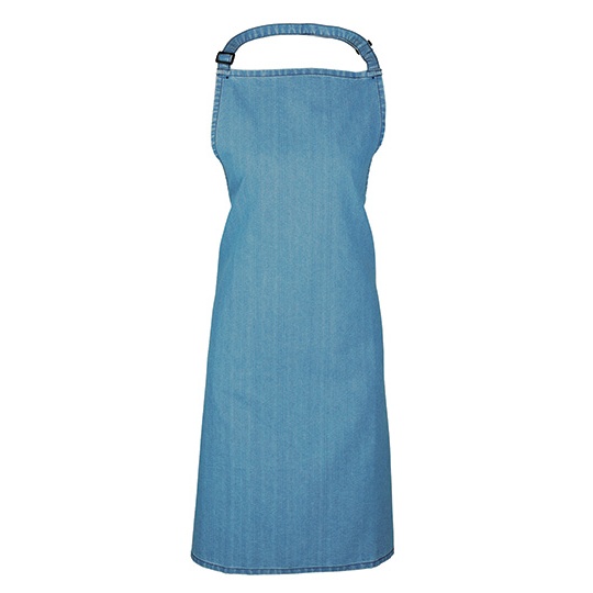 Fartuch Klasyczny Poliester Bawełna Łatwa Pielęgnacja PW150 - Blue Denim (ca. Pantone 2166C)