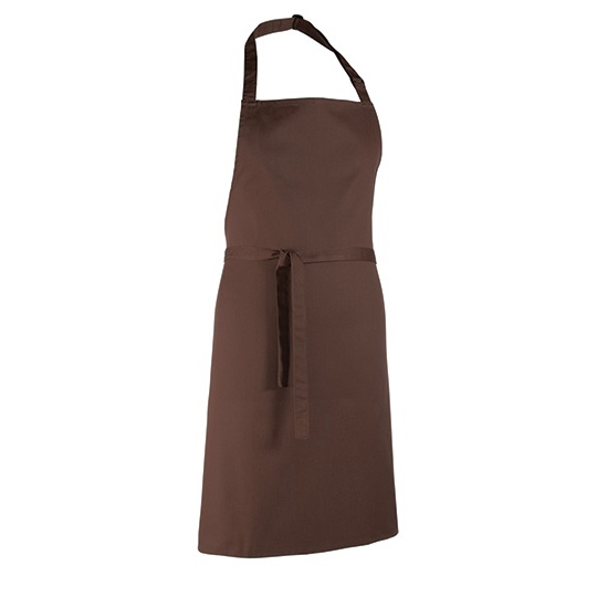 Fartuch Klasyczny Poliester Bawelna Latwa Pielegnacja PW150 - Brown (ca. Pantone 476C)