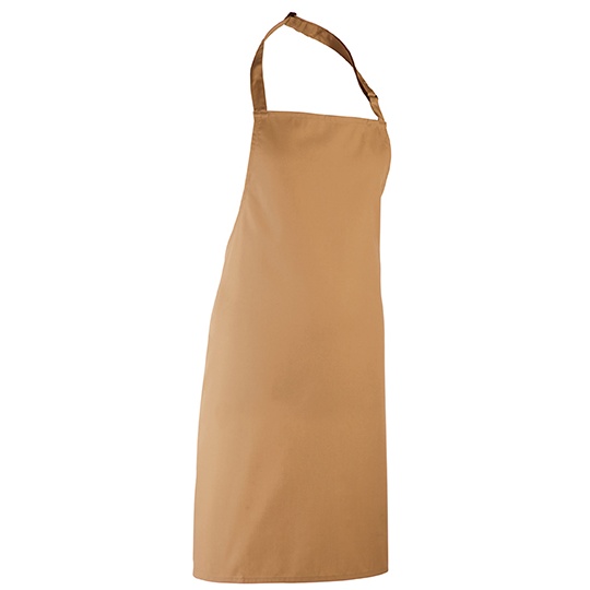 Fartuch Klasyczny Poliester Bawelna Latwa Pielegnacja PW150 - Camel (ca. Pantone 132C)