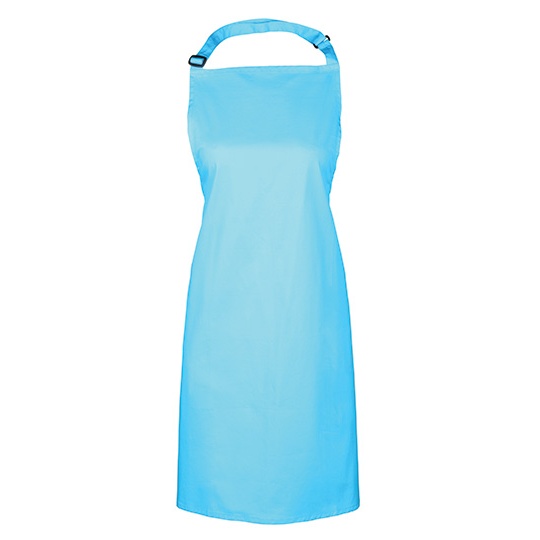 Fartuch Klasyczny Poliester Bawełna Łatwa Pielęgnacja PW150 - Cyan (ca. Pantone Cyan C)
