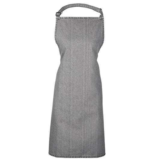 Fartuch Klasyczny Poliester Bawełna Latwa Pielegnacja PW150 - Grey Denim (ca. Pantone 425C)