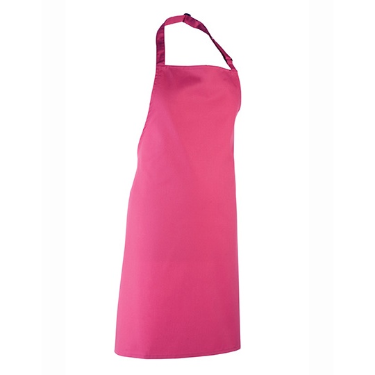 Fartuch Klasyczny Poliester Bawełna Latwa Pielegnacja PW150 - Hot Pink (ca. Pantone 214C)