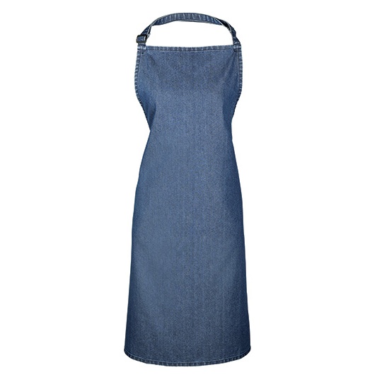 Fartuch Klasyczny Poliester Bawelna Latwa Pielegnacja PW150 - Indigo Denim (ca. Pantone 2767C)
