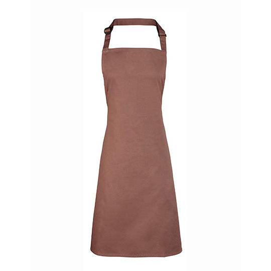 Fartuch Klasyczny Poliester Bawelna Latwa Pielegnacja PW150 - Mocha (ca. Pantone 7505C)