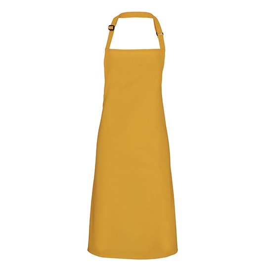 Fartuch Klasyczny Poliester Bawelna Latwa Pielegnacja PW150 - Mustard (ca. Pantone 7405C)