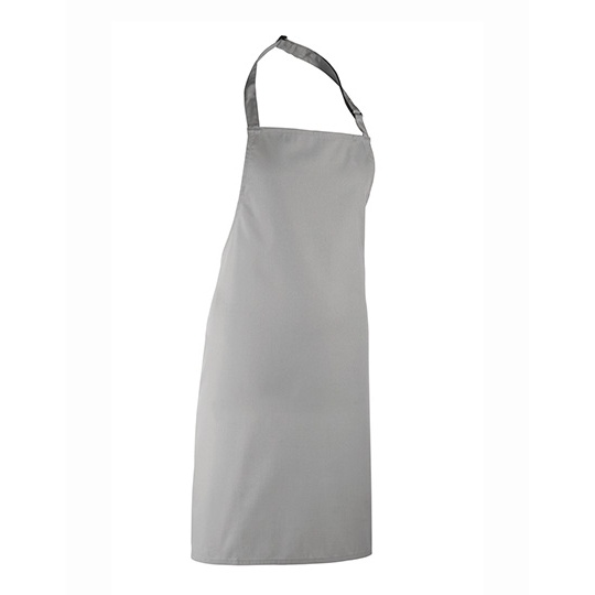 Fartuch Klasyczny Poliester Bawelna Latwa Pielegnacja PW150 - Pale Grey (Silver) (ca. Pantone 428C)