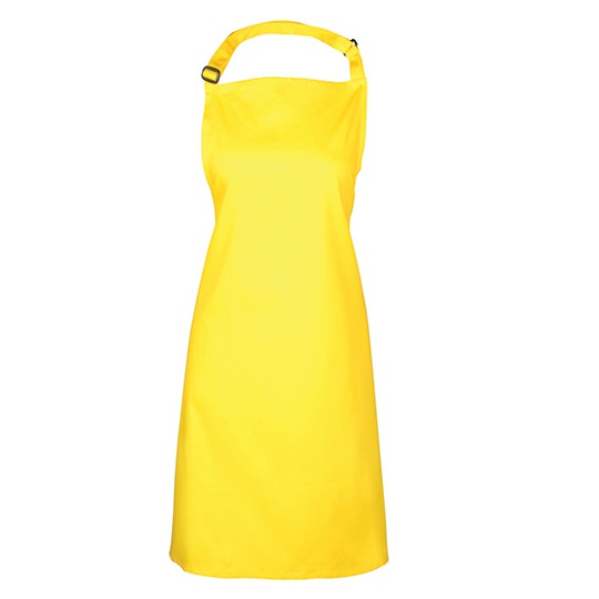 Fartuch Klasyczny Poliester Bawełna Latwa Pielegnacja PW150 - Yellow (ca. Pantone Yellow C)