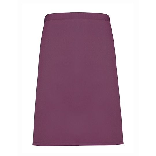 Fartuch Polfartuch Bawelna Twill Poliester PW151 - Aubergine (ca. Pantone 5115C)