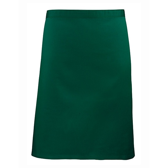 Fartuch Polfartuch Bawelna Twill Poliester PW151 - Bottle Green (ca. Pantone 560C)