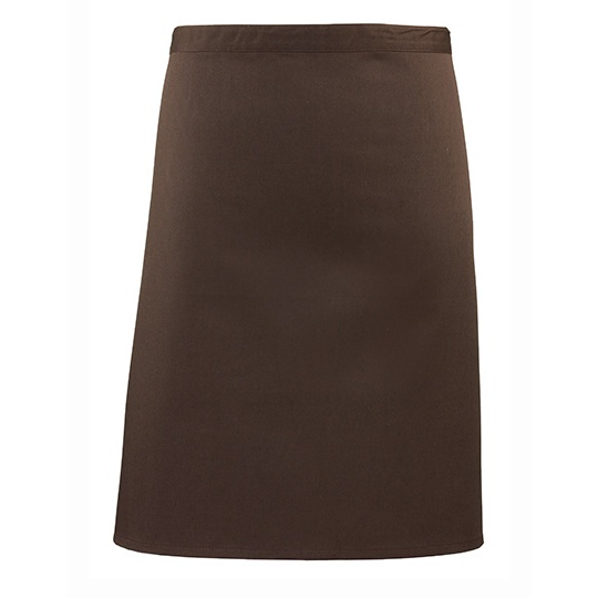 Fartuch Polfartuch Bawelna Twill Poliester PW151 - Brown (ca. Pantone 476C)