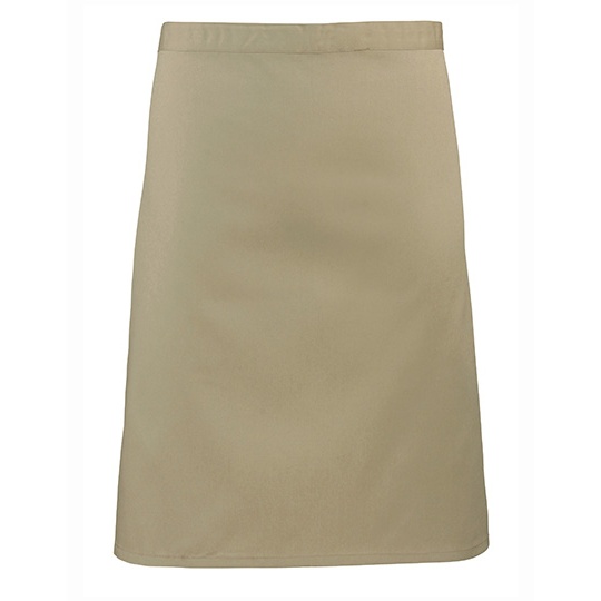Fartuch Polfartuch Bawelna Twill Poliester PW151 - Khaki (ca. Pantone 7503C)