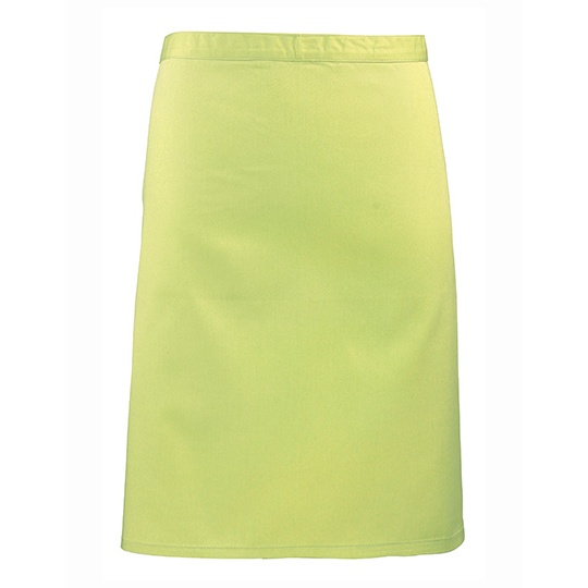 Fartuch Polfartuch Bawelna Twill Poliester PW151 - Lime (ca. Pantone 382C)