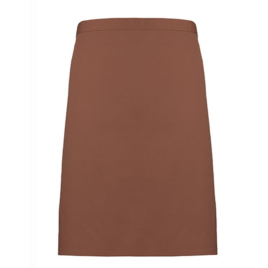 Fartuch Polfartuch Bawelna Twill Poliester PW151 - Mocha (ca. Pantone 7505C)