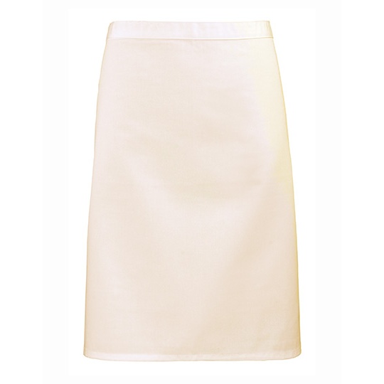 Fartuch Polfartuch Bawelna Twill Poliester PW151 - Natural (ca. Pantone 1205C)