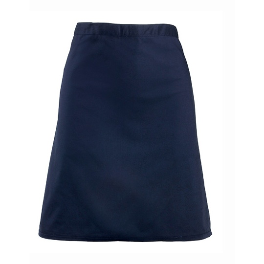 Fartuch Polfartuch Bawelna Twill Poliester PW151 - Navy (ca. Pantone 2766C)