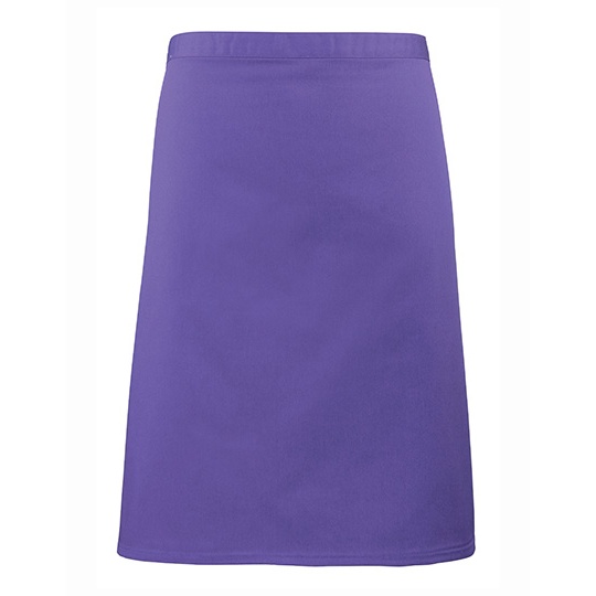 Fartuch Polfartuch Bawelna Twill Poliester PW151 - Purple (ca. Pantone 269C)