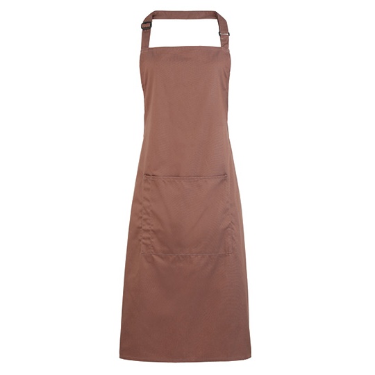 Fartuch Kelnerski Twill PW154 - Mocha (ca. Pantone 7505C)