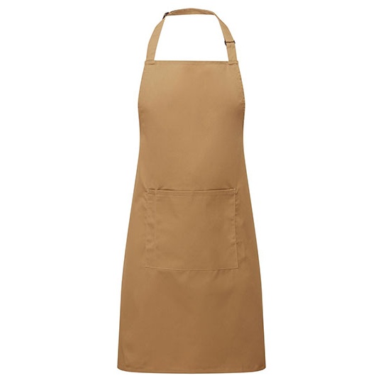 Fartuch Kelnerski Twill PW154 - Camel (ca. Pantone 132C)