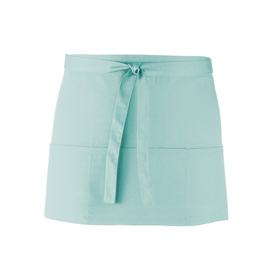 Fartuch Krotki Twill PW155 - Aqua (ca. Pantone 344C)
