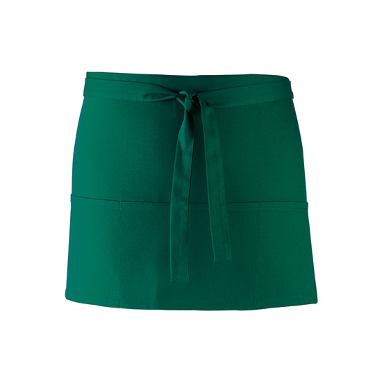 Fartuch Krotki Twill PW155 - Bottle Green (ca. Pantone 560C)