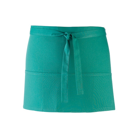 Fartuch Krotki Twill PW155 - Emerald (ca. Pantone 341C)